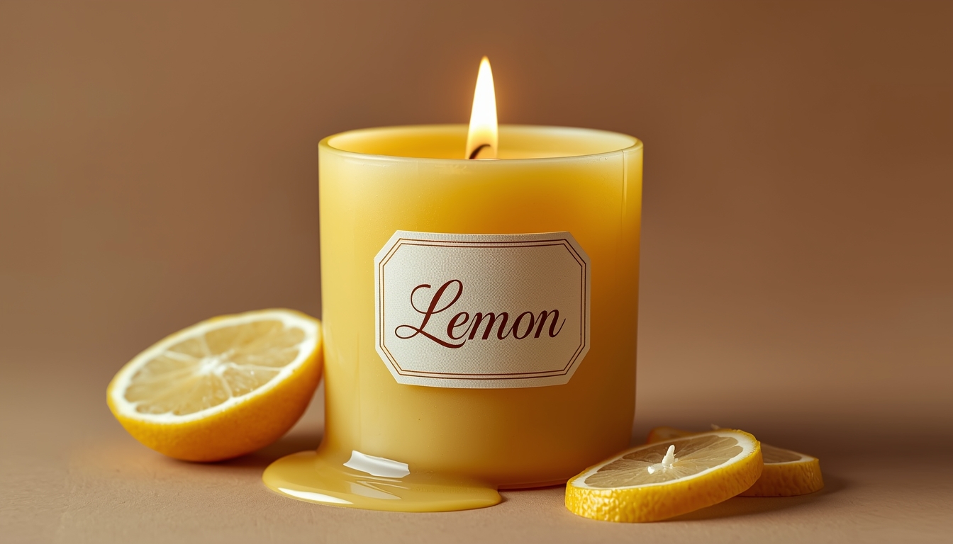 Sitruunatuoksukynttilä